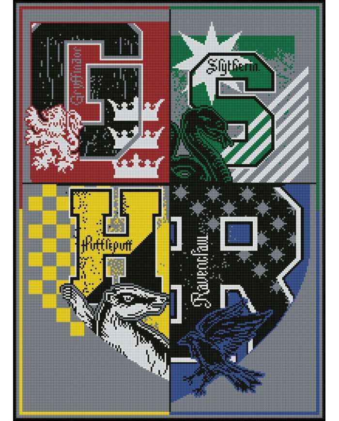 diamond-dotz-harry-potter-les-4-ecussons-57x77-cm diamond-dotz-harry-potter-les-4-ecussons-57x77-cm
