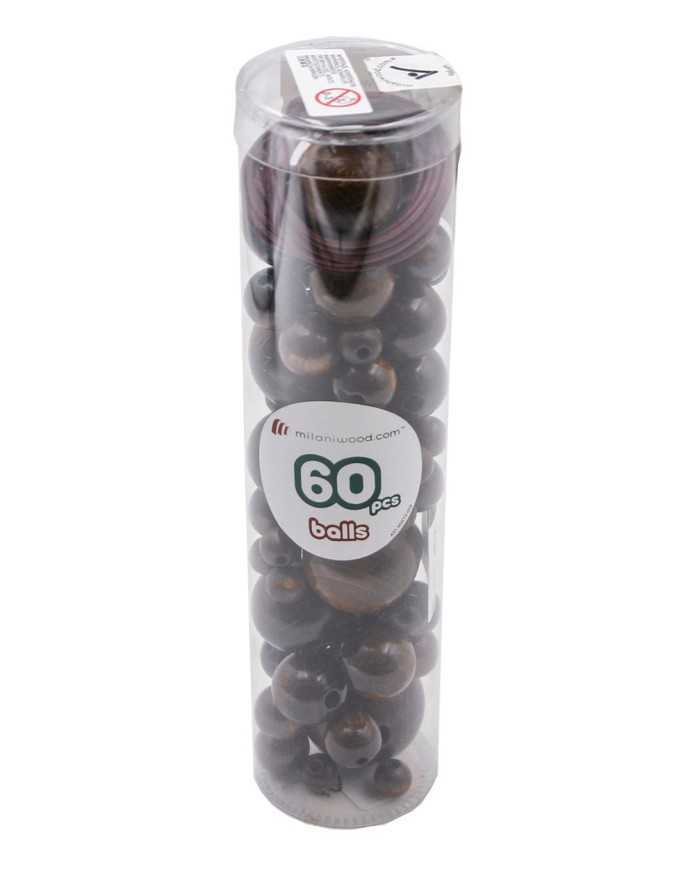tube-de-perles-60-pcs-billes-marron-6-tailles tube-de-perles-60-pcs-billes-marron-6-tailles
