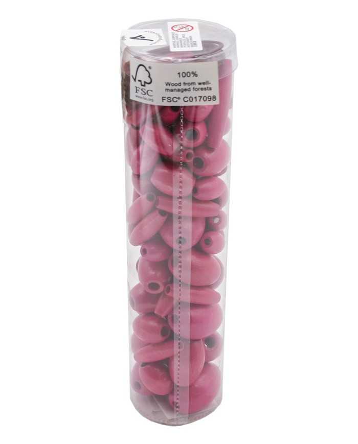 tube-de-perles-70-pcs-olives-fuschia-6-formes tube-de-perles-70-pcs-olives-fuschia-6-formes