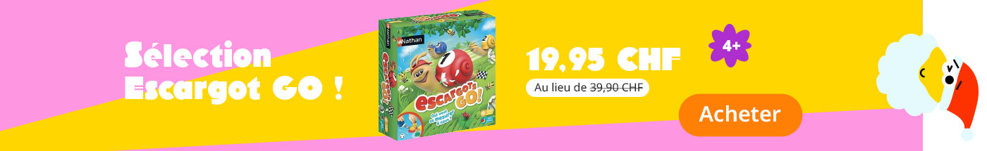 Escargot GO, Jeu de société familial à -50% – Excata